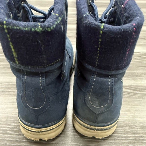 Cliffs by White Mountain Boots Women’s 7M Karlyssa Hiking Blue Leather Lace Up - Picture 6 of 11